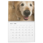 Tiberius' 2021 Golden Retriever Dog Calendar Kalender (Mar 2026)