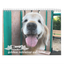 Tiberius' 2021 Golden Retriever Dog Calendar