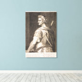 Tiberius Caesar (10 voor Christus - 54 AD) keizer  Canvas Afdruk (Insitu (Houten vloer))