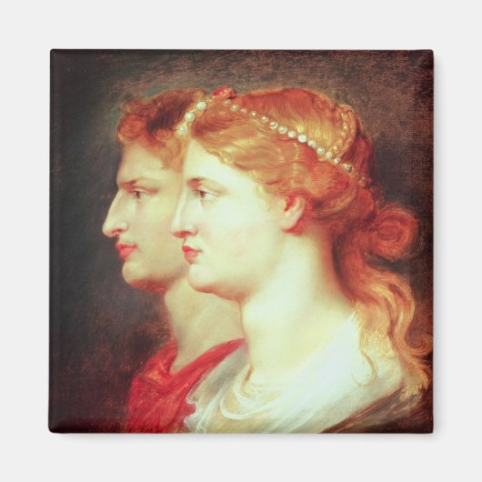 Tiberius en Agrippina, c.1614 Magneet (Voorkant)