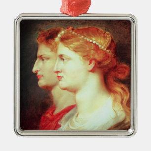 Tiberius en Agrippina, c.1614 Metalen Ornament