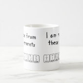 Tiberius periodieke tabelnaam mok (Center)