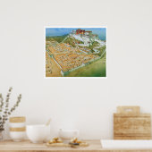 "Tibet: 17. Jh/hedendaags Lhasa - POTALA-PALAST .. Poster (Keuken)