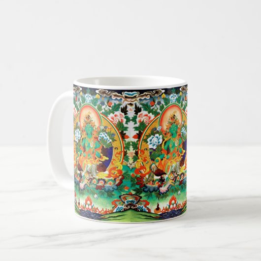 TIBET ART EXOTICA GREEN TARA MOK (Voorkant links)