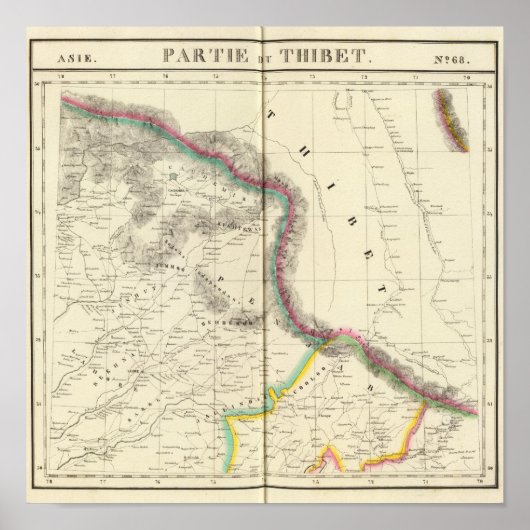 Tibet, Azië 68 Poster (Voorkant)