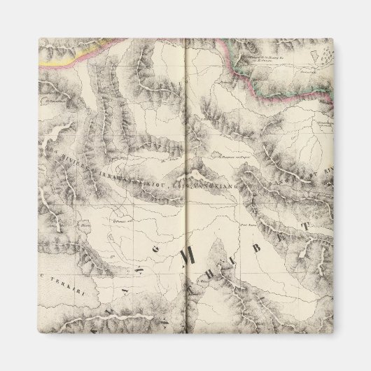 Tibet, Azië 70 Magneet (Voorkant)