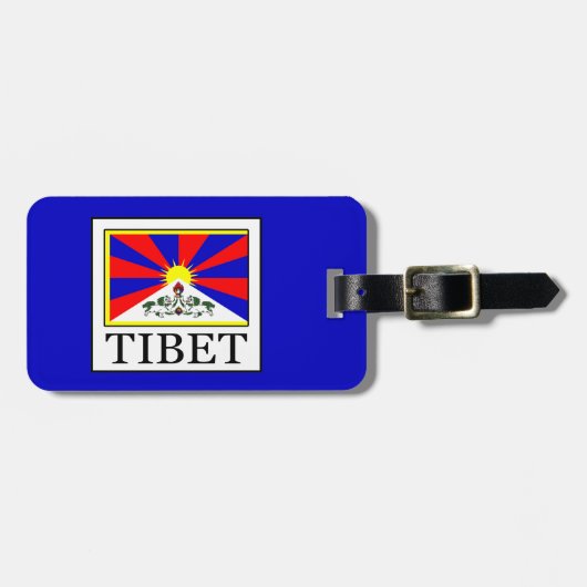 Tibet Bagagelabel (Voorkant horizontaal)