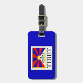 Tibet Bagagelabel (Voorkant verticaal)