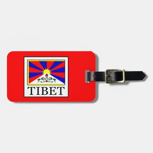 Tibet Bagagelabel (Voorkant horizontaal)