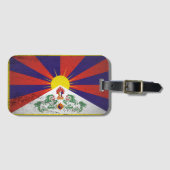 Tibet Bagagelabel (Voorkant (horizontaal))