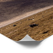 Tibet - Berglandschap met yaks Poster (Hoek)