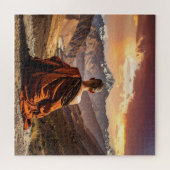 Tibet - Boeddhisme - Meditatie Legpuzzel (Horizontaal)