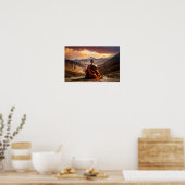 Tibet - Boeddhisme - Meditatie Poster (Keuken)