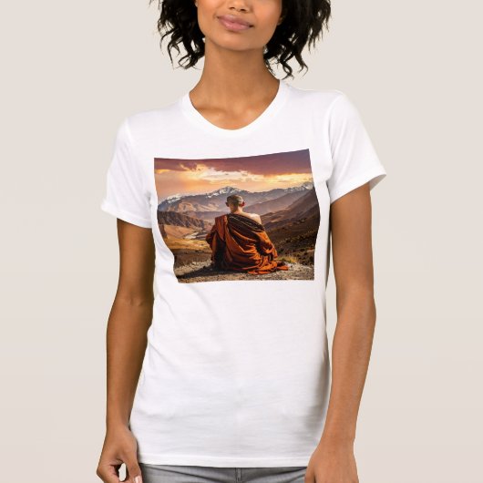 TIbet - Buddhism - Meditation T-shirt (Voorkant)