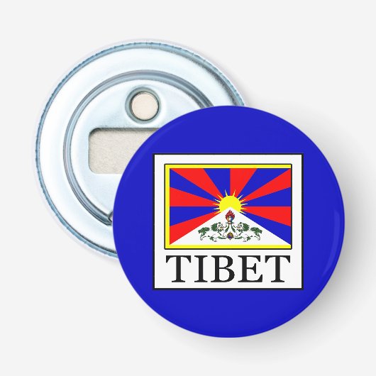 Tibet Button Flesopener (Voorkant)