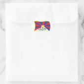 Tibet Flag Sticker (Tas)