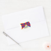 Tibet Flag Sticker (Envelop)