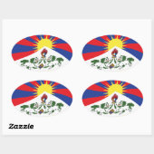 Tibet Flag Sticker (Vel)