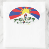 Tibet Flag Sticker (Tas)