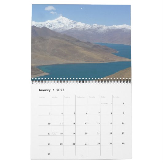 Tibet Fotokalender 2014 Kalender (Jan 2027)
