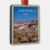 Tibet - Ganden boeddhistisch klooster Metalen Ornament (Rechts)
