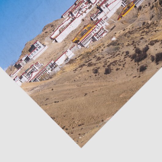 Tibet - Ganden Buddhist Monastery Tissuepapier (Detail)