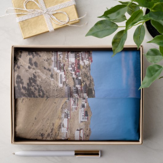 Tibet - Ganden Buddhist Monastery Tissuepapier (Geschenk)