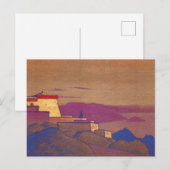 Tibet, Gelugpa klooster door Nicholas Roerich Briefkaart (Voorkant / Achterkant)