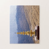 Tibet - het klooster Ganden Buddhist Legpuzzel (Verticaal)
