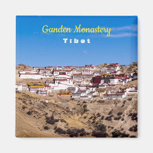 Tibet - het klooster Ganden Buddhist Magneet