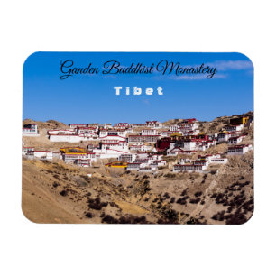 Tibet - het klooster Ganden Buddhist Magneet