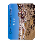 Tibet - het klooster Ganden Buddhist Magneet (Verticaal)