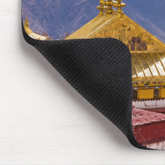 Tibet - het klooster Ganden Buddhist Muismat (Hoek)