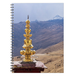 Tibet - het klooster Ganden Buddhist Notitieboek