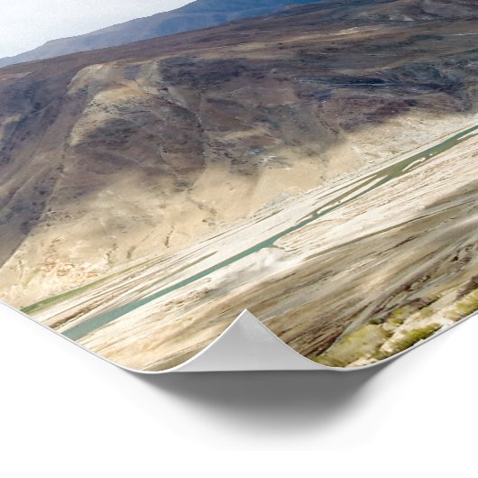 Tibet - het klooster Ganden Buddhist Poster (Hoek)