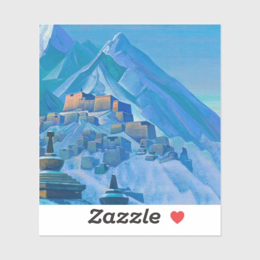 Tibet, Himalaya, 1933, ingediend door Nicholas Roe Sticker (Vel)