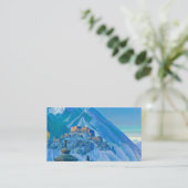 Tibet, Himalaya, 1933, ingediend door Nicholas Roe Visitekaartje (Staand voorkant)