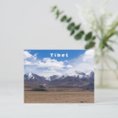 Tibet, Himalaya - Schilderachtig berglandschap Briefkaart (Staand voorkant)