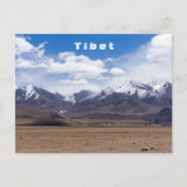 Tibet, Himalaya - Schilderachtig berglandschap Briefkaart (Voorkant)