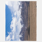 Tibet, Himalaya - Schilderachtig berglandschap Fleece Deken (Voorkant)
