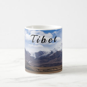 Tibet, Himalaya - Schilderachtig berglandschap Koffiemok