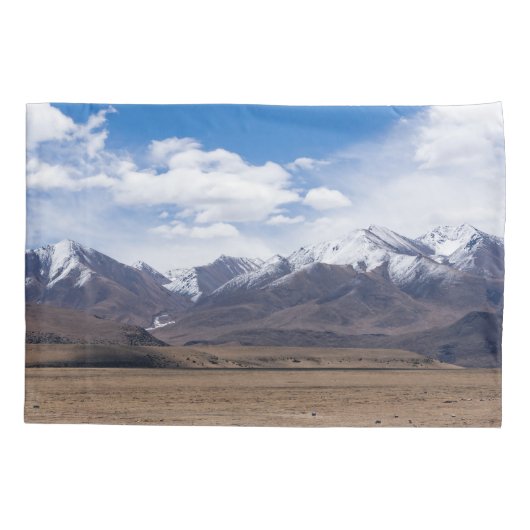 Tibet, Himalaya - Schilderachtig berglandschap Kussensloop (Achterkant)