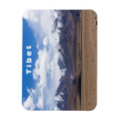 Tibet, Himalaya - Schilderachtig berglandschap Magneet (Verticaal)