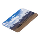 Tibet, Himalaya - Schilderachtig berglandschap Magneet (Linkerzijde)