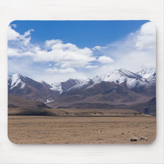 Tibet, Himalaya - Schilderachtig berglandschap Muismat (Voorkant)