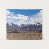 Tibet, Himalaya - Schilderachtig berglandschap Wandkleed (Voorkant (horizontaal))