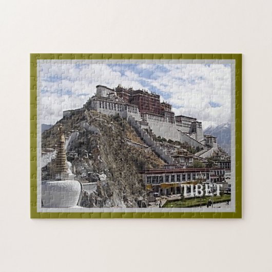 Tibet - legpuzzel (Horizontaal)