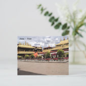 Tibet, Lhasa Norbulingka, het zomerpaleis, China. Briefkaart (Staand voorkant)