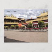Tibet, Lhasa Norbulingka, het zomerpaleis, China. Briefkaart (Voorkant)