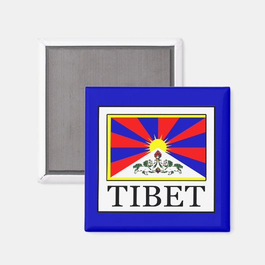 Tibet Magneet (Voorkant / Achterkant)